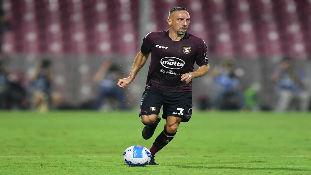 Salernitana star Franck Ribery